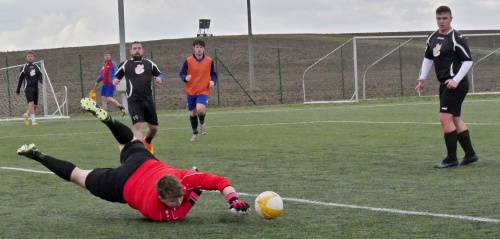 Přípravné utkání SK Smiřice - FK Jaroměř B, UMT Kobylice, 16.3.2024, foto: Václav Mlejnek